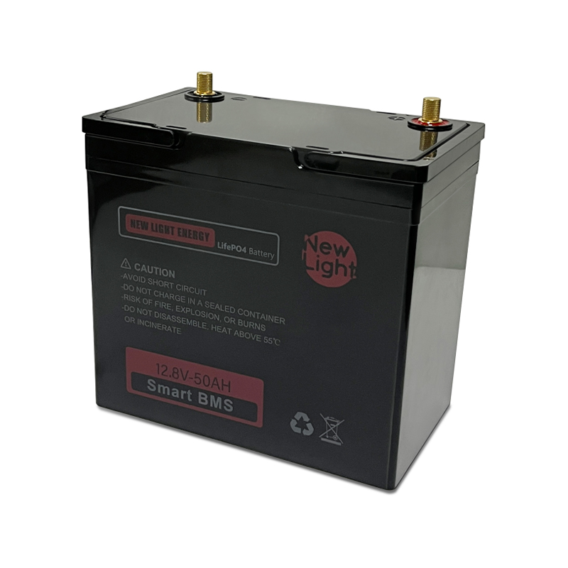 How big is the difference in the charging and discharging efficiency of lithium iron phosphate battery compared to ordinary lithium batteries?